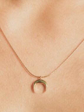 SALTY CALI Horn Pendent Necklace